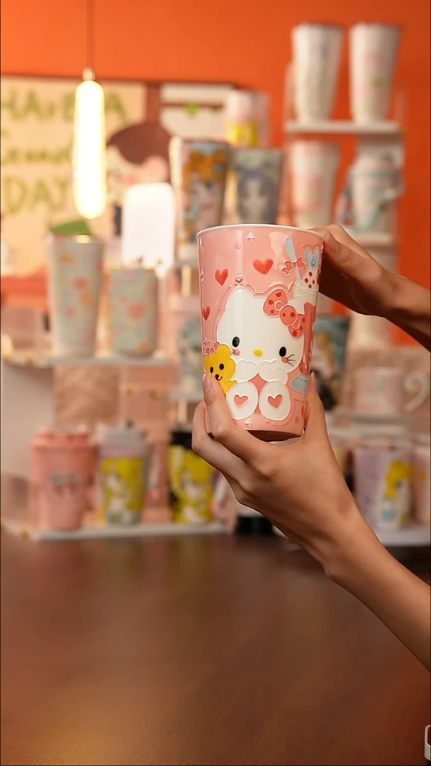 景德镇手工手绘文创陶瓷杯