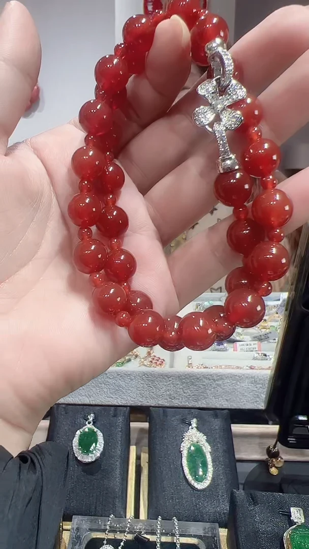 颈饰合金南红玛瑙2025121264