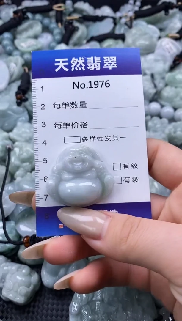 【闪购商品】翡翠颈饰未镶嵌缅甸A货翡翠1976