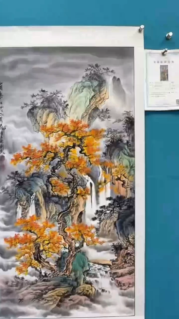 国画瀚美艺术刘武手绘-国画33