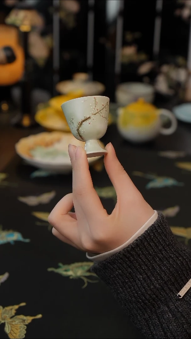 青幽寒梅   客杯