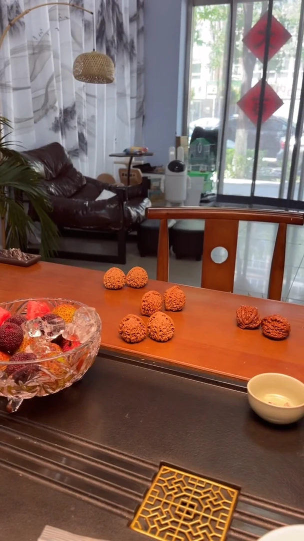 文玩核桃把件南将