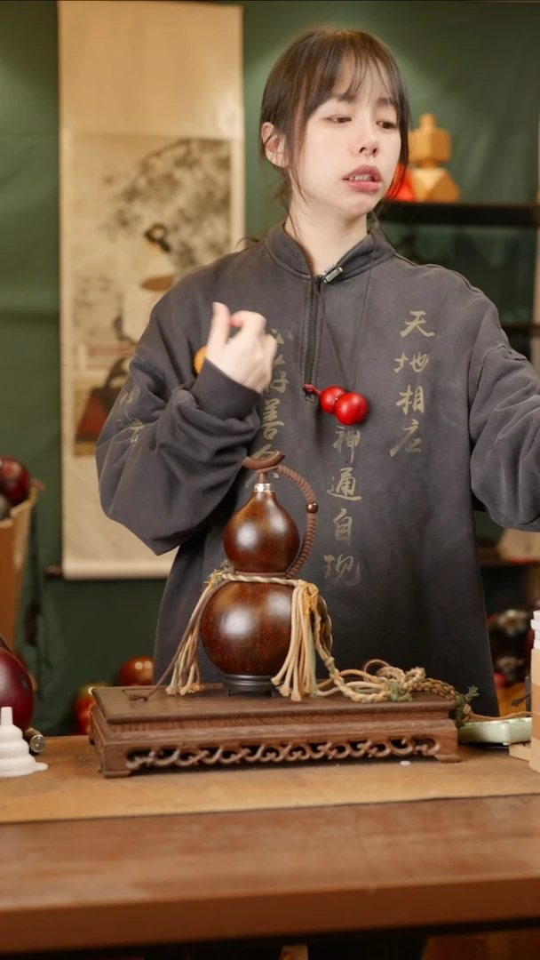 62号精品天然大漆酒葫芦一物一拍~