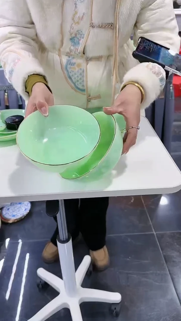 【闪购商品】瓷片6.5英寸面碗2个景德镇陶瓷
