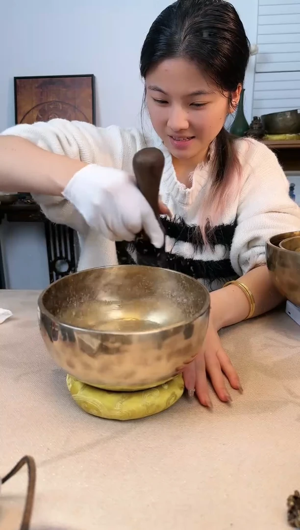 【闪购商品】尚铜阁颂钵7A 满月19 G调