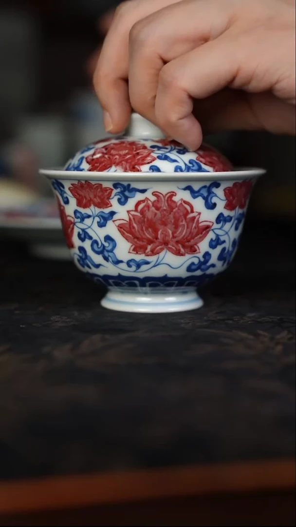 摆件瓷景德镇精品陶瓷茶器 微瑕