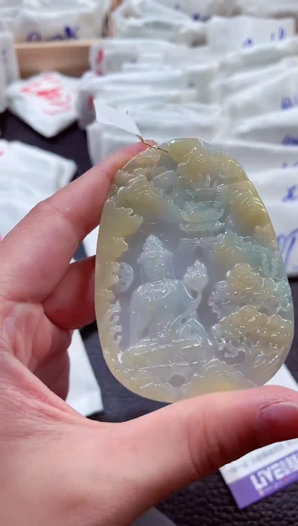 颈饰未镶嵌翡翠00007623大势至