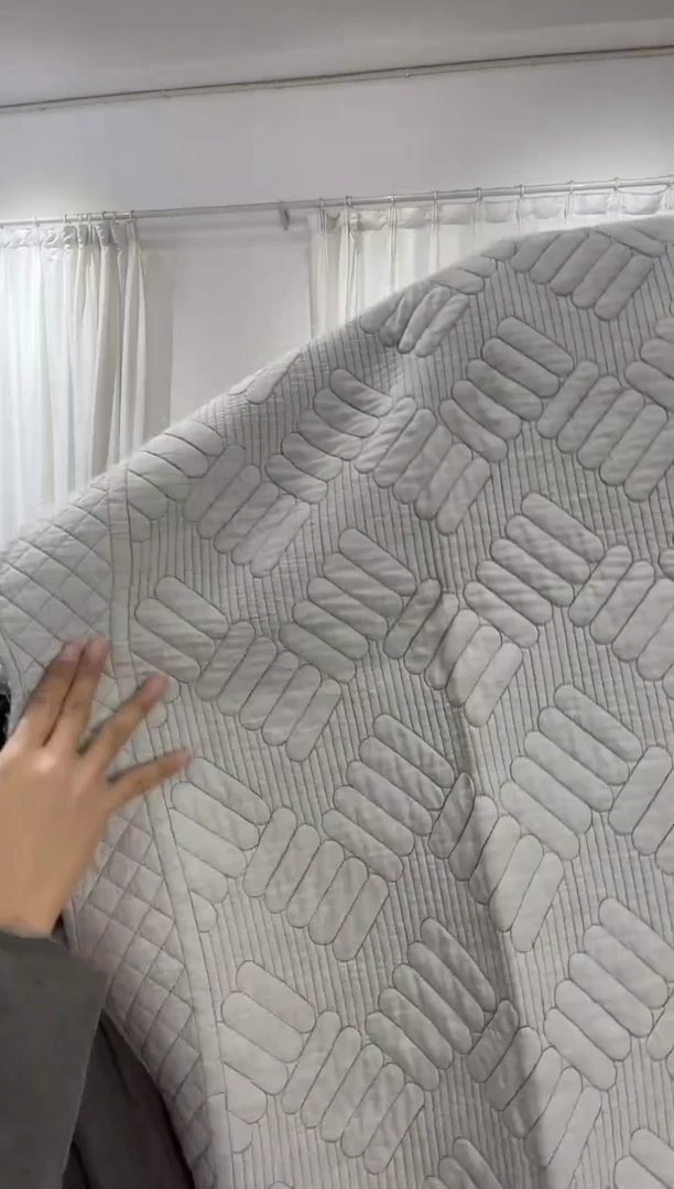 棉65*180纯棉床盖71号微瑕