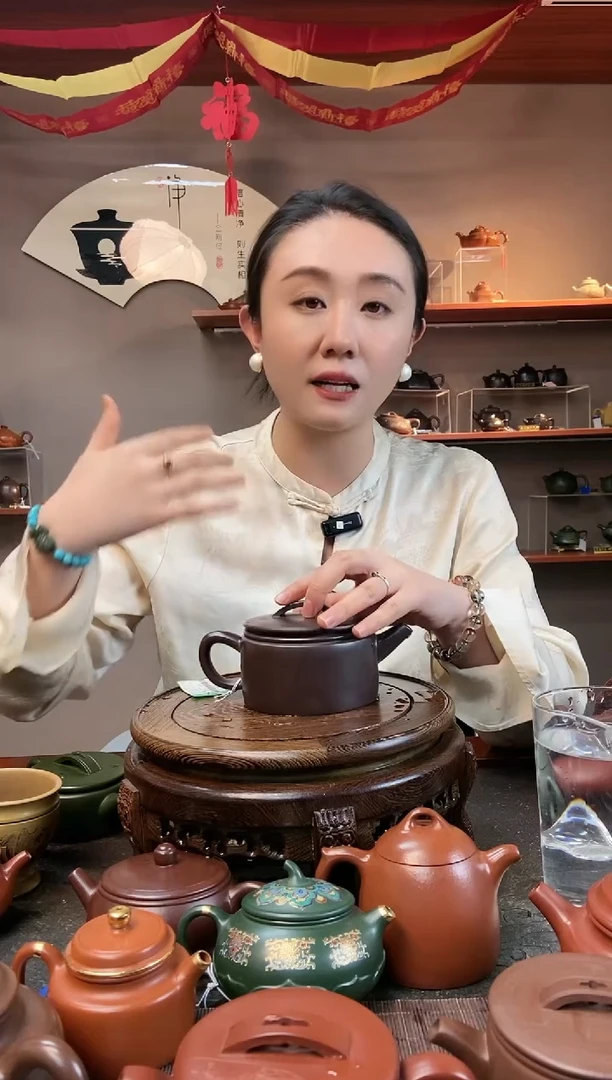 【闪购商品】紫砂茶壶大品光器大口汉瓦 2007赤龙血砂