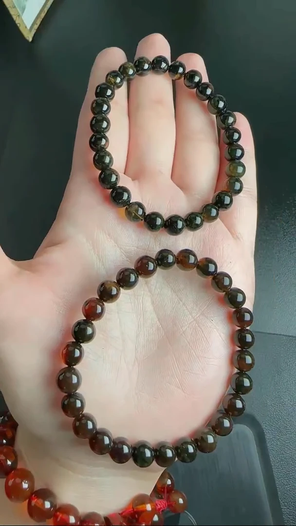 【闪购商品】琥珀手串未镶嵌WY0219015多样性发一