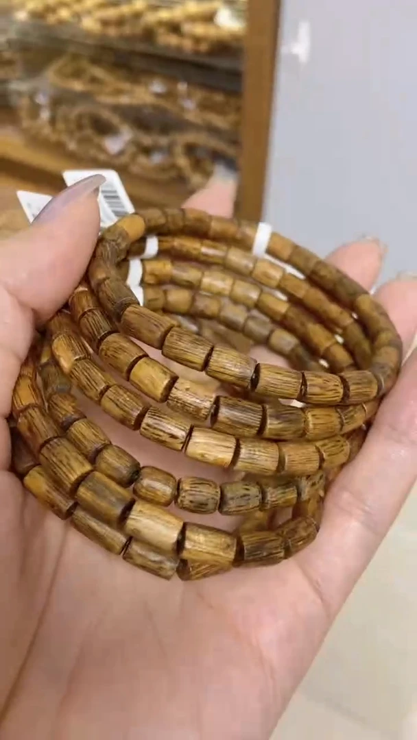 手串沉香海南红金猊随型单圈多样性发其一