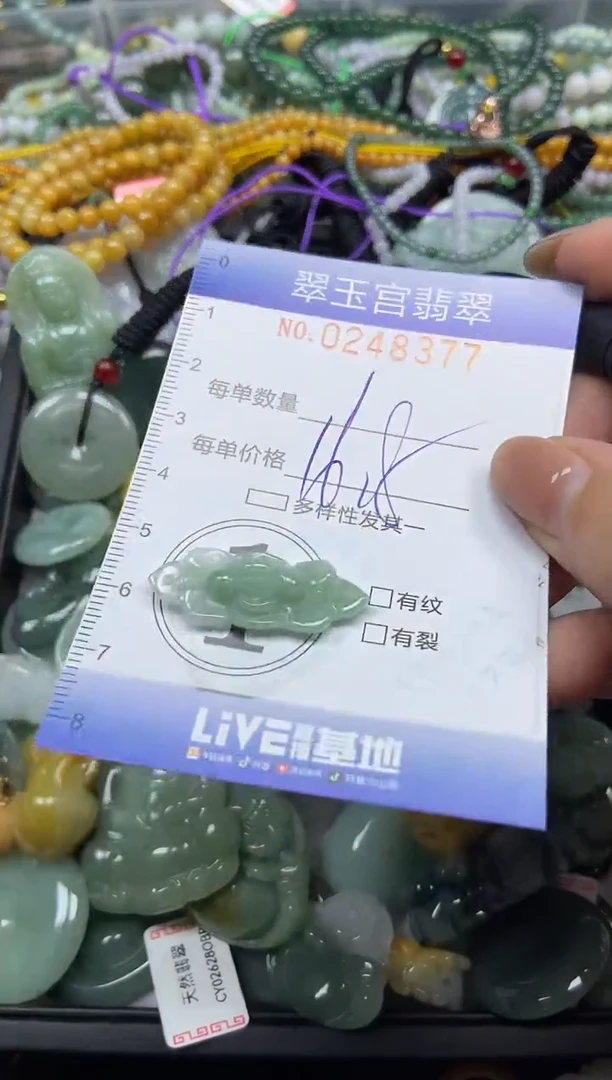 颈饰未镶嵌翡翠闪购C0248377