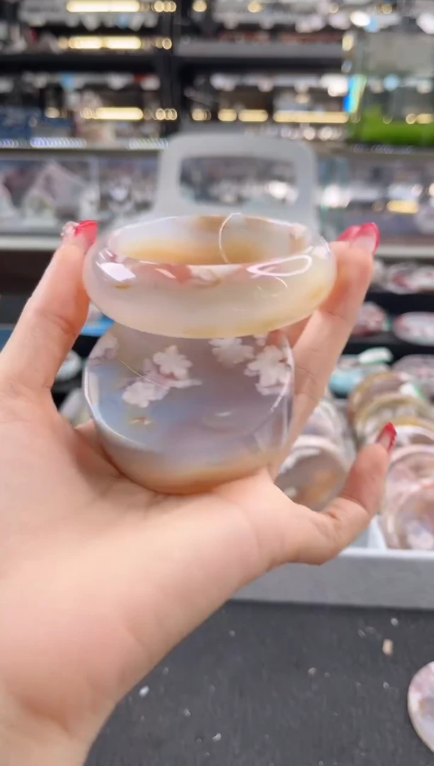 未镶嵌手镯石英质玉60圈口 （赠品镯心）368877