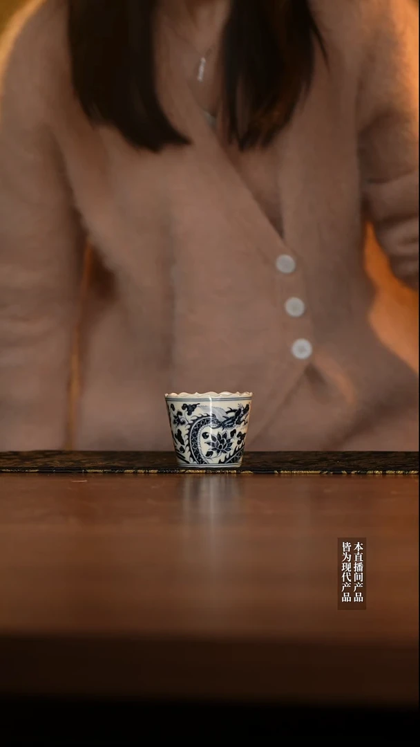 摆件陶瓷【新华网瓷专属】山雨暮古28