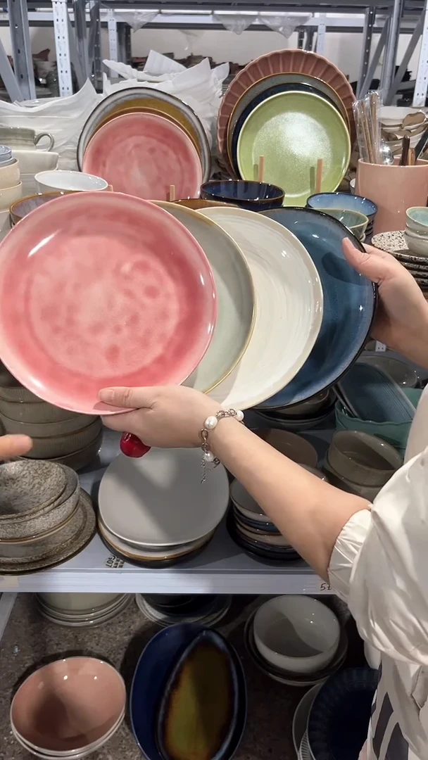 【闪购商品】瓷片外贸尾货微瑕满20包邮X4 小盘组合