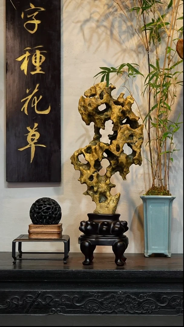 石材太湖石家居摆件