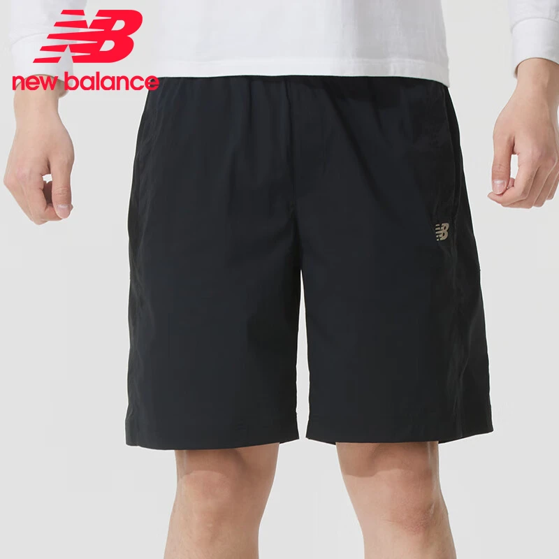 NEW BALANCE 25春夏新款潮流百搭透气裤子男梭织短裤 NVF21181