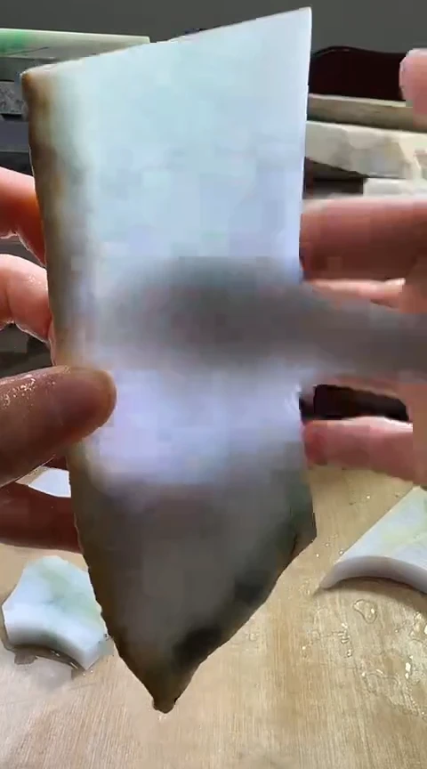 裸石翡翠缅甸翡翠A货花55