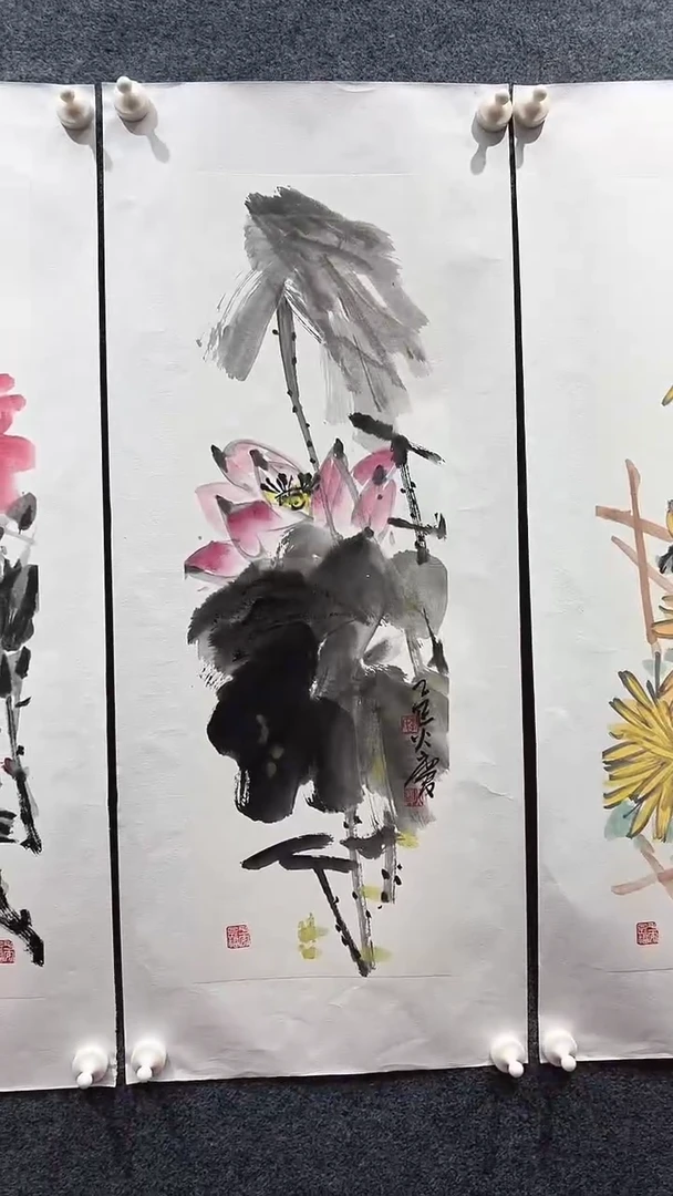 国画李火庆 /国画/花鸟