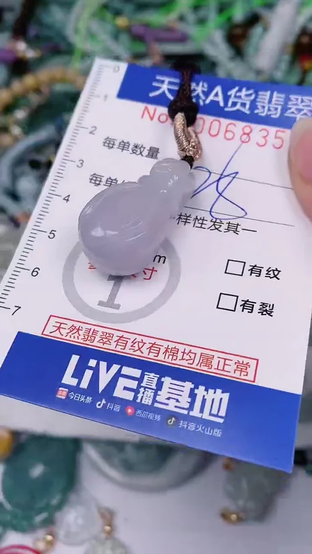 【闪购商品】翡翠颈饰未镶嵌00006835