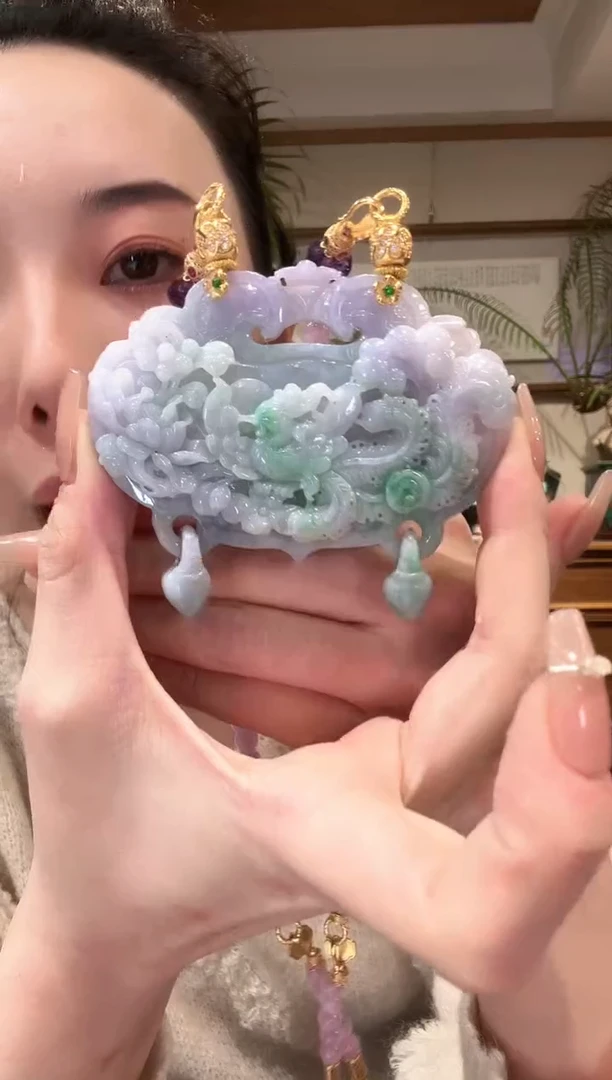 【闪购商品】翡翠颈饰未镶嵌国风