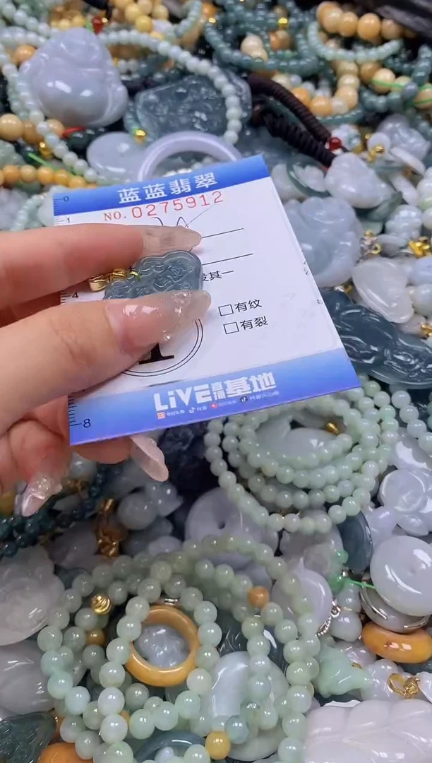 翡翠未镶嵌颈饰闪购0275912