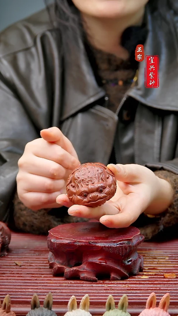 紫砂茶宠宜兴紫砂茶宠摆件