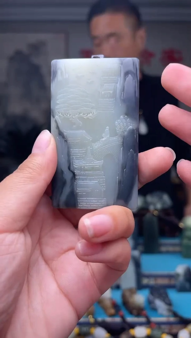 未镶嵌和田玉挂件1