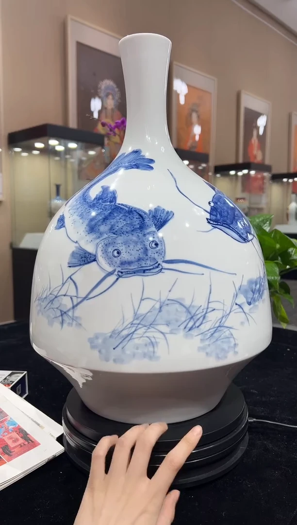 其他瓷崔景哲-瓷器-C大-年年有余