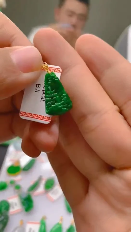 【闪购商品】翡翠颈饰18K金镶嵌新号开播，全场乱卖