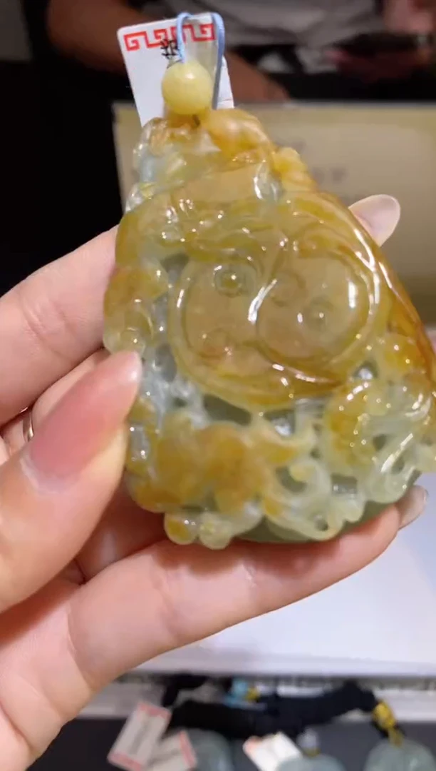 颈饰未镶嵌翡翠37636
