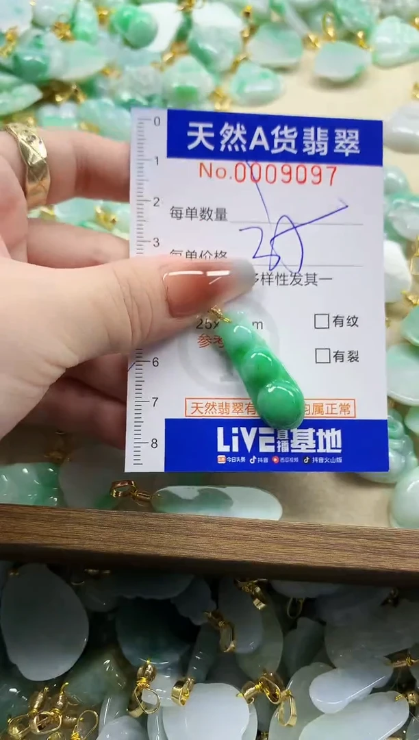 颈饰未镶嵌翡翠天然A货翡翠