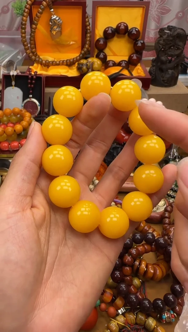 未镶嵌颈饰蜜蜡所见即所得所见即所得