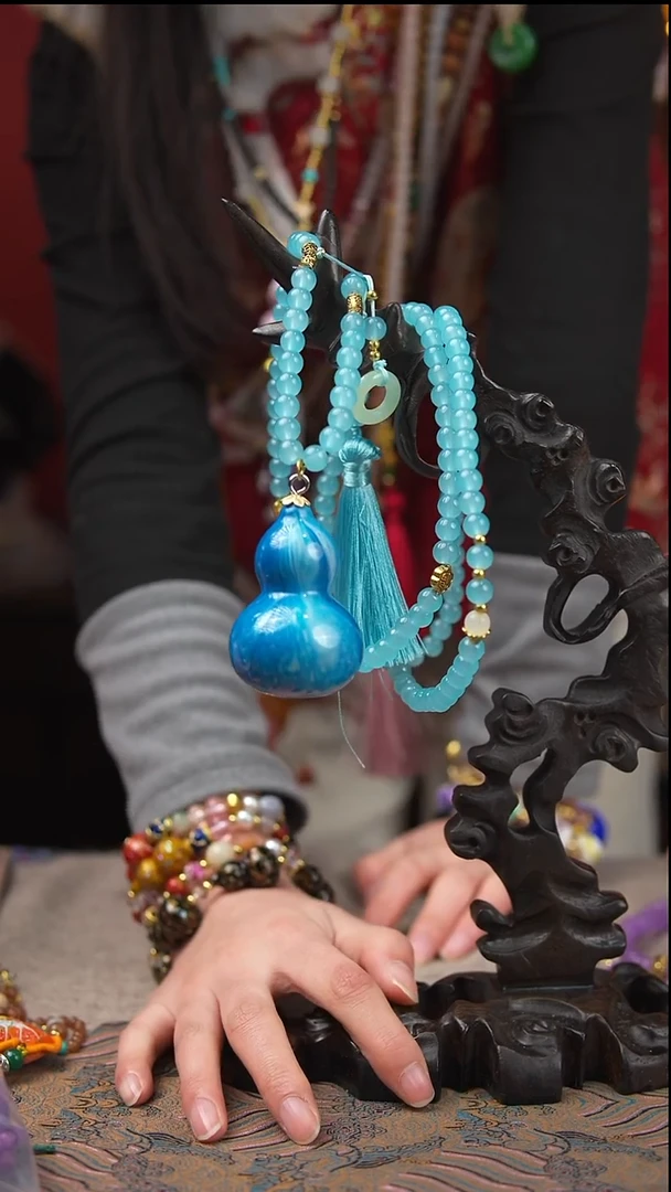 072玖澄文创漆艺葫芦国风配饰葫芦系列