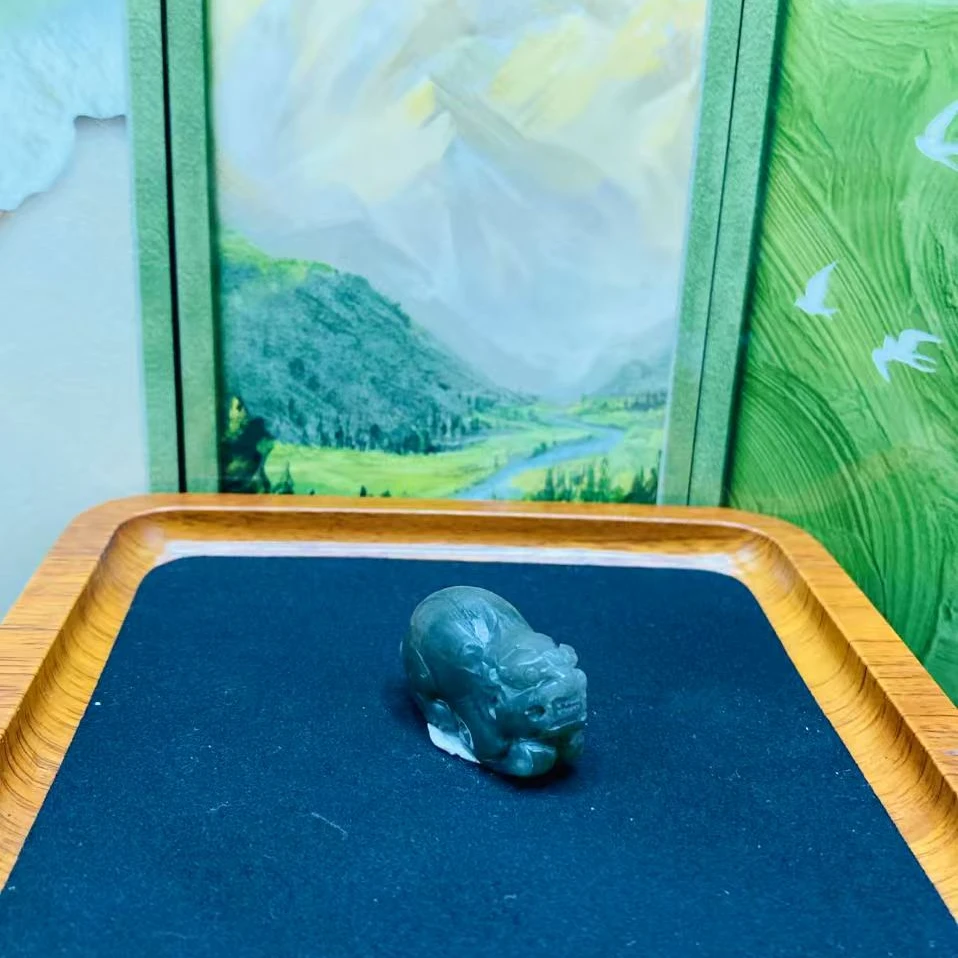 和田玉且末貔貅吊坠1203