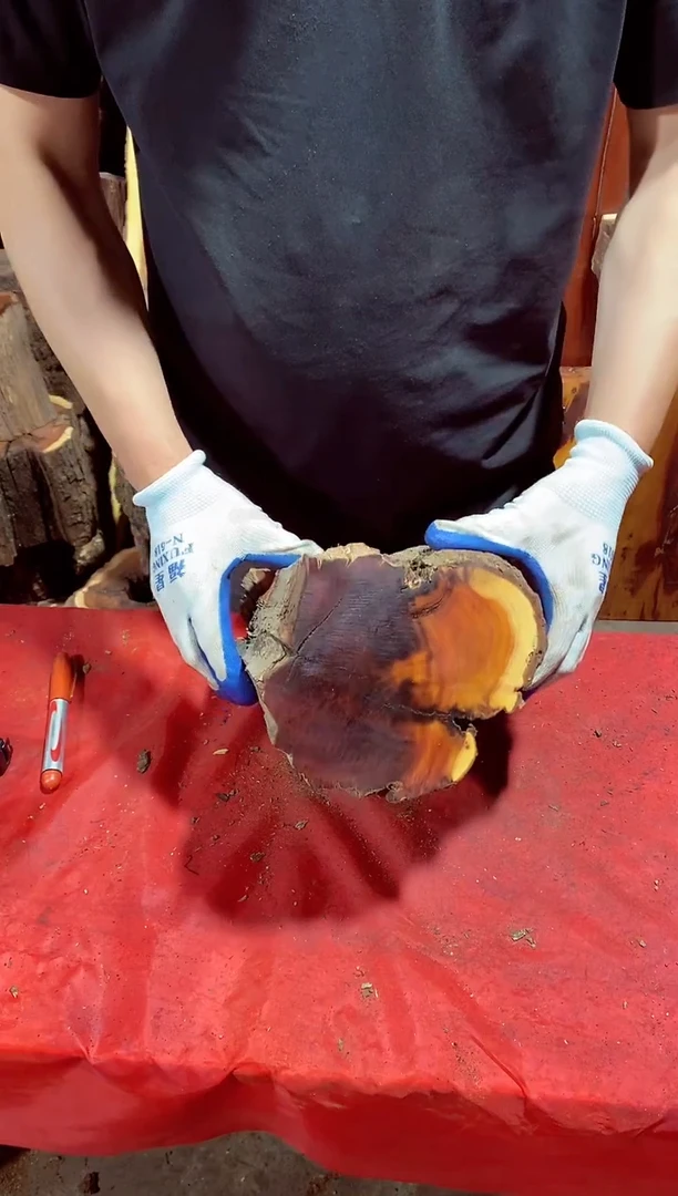 枣木【2】号原木段，尺寸随型