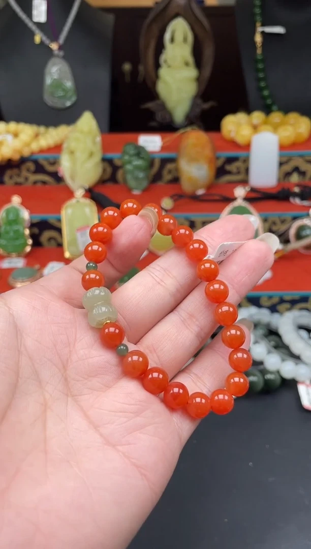 未镶嵌手链南红玛瑙xh046多样性发其一