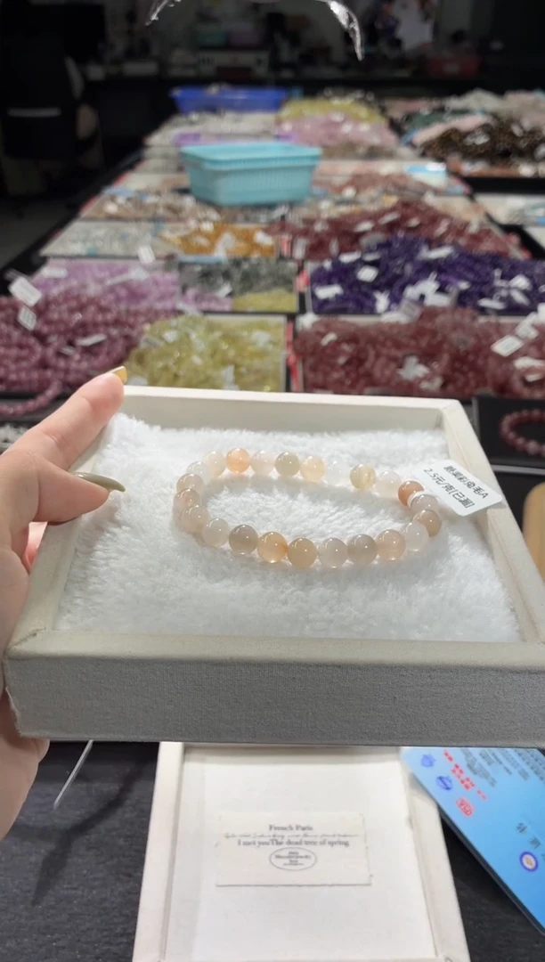 未镶嵌手链水晶424号 多样性发一P 8+