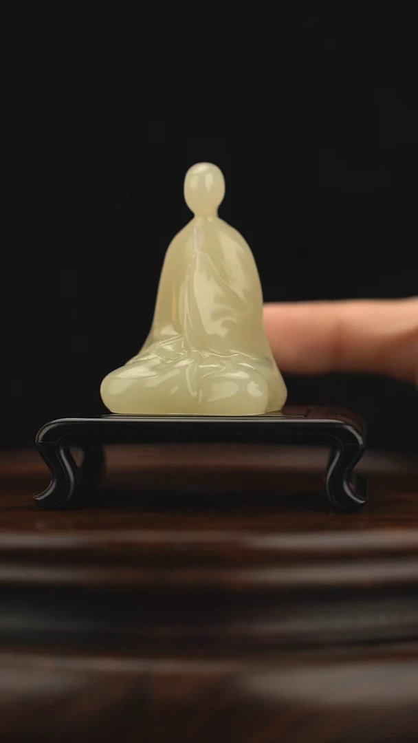 玉【无相佛】天然玉石摆件