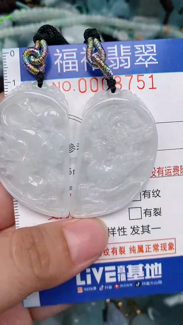 翡翠未镶嵌颈饰...0008751