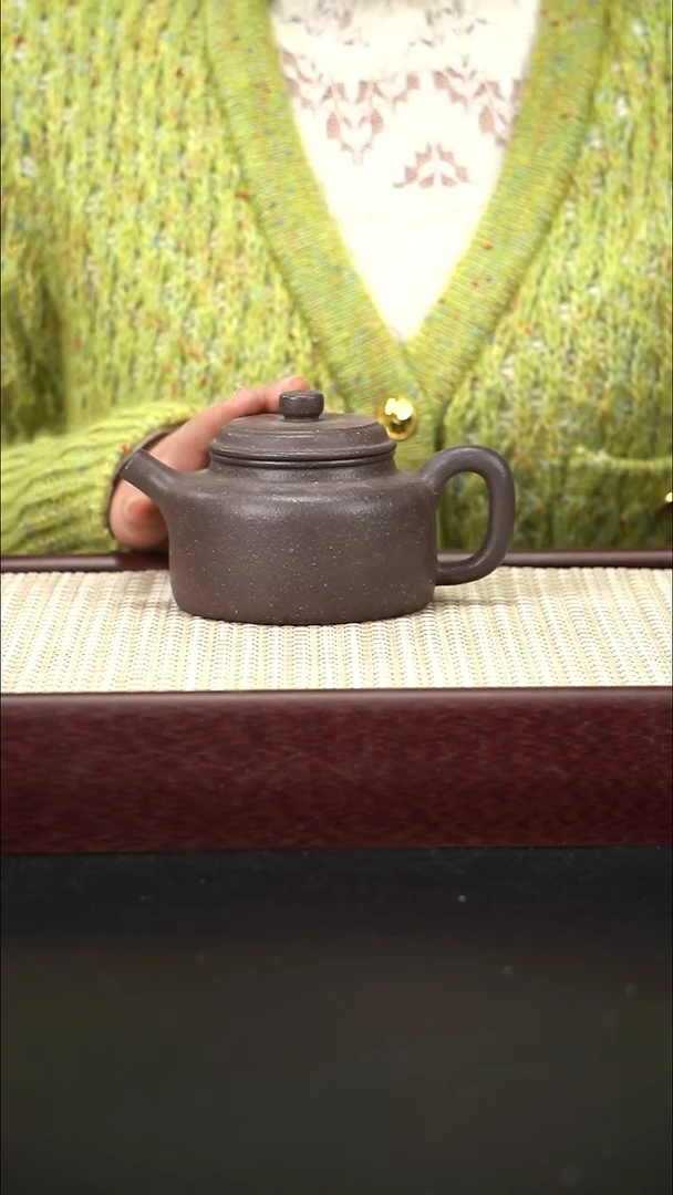 茶壶紫砂粗砂25目 天青    德钟