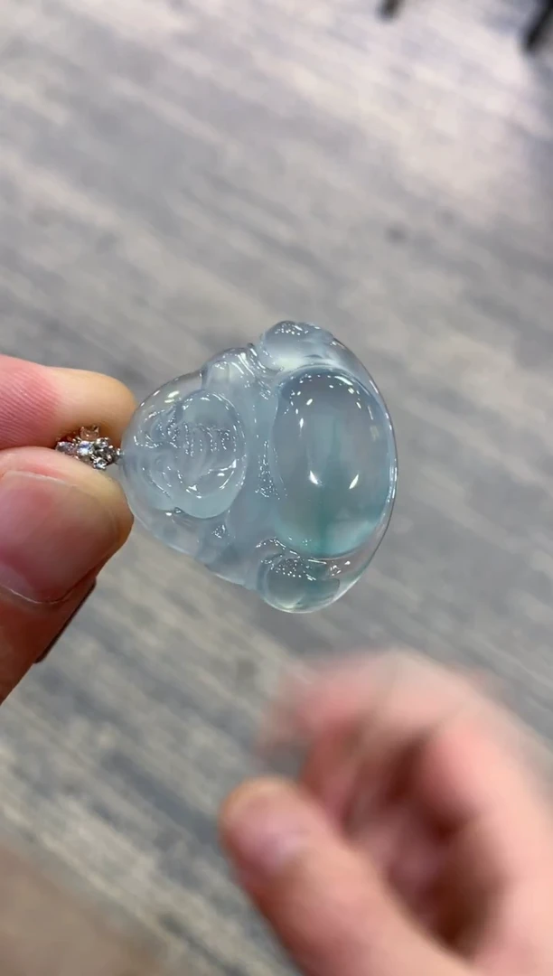 颈饰未镶嵌翡翠天然A货翡翠