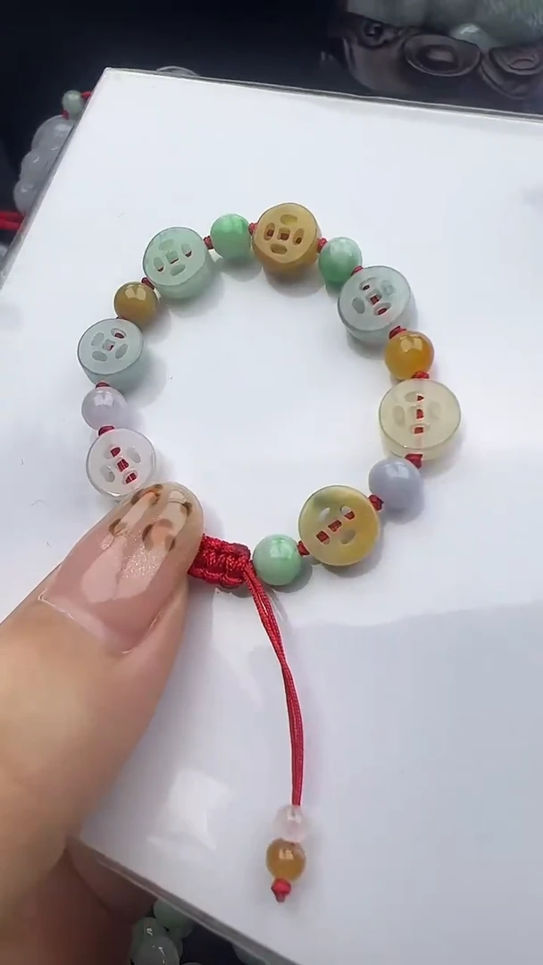 未镶嵌手串翡翠小孩手串