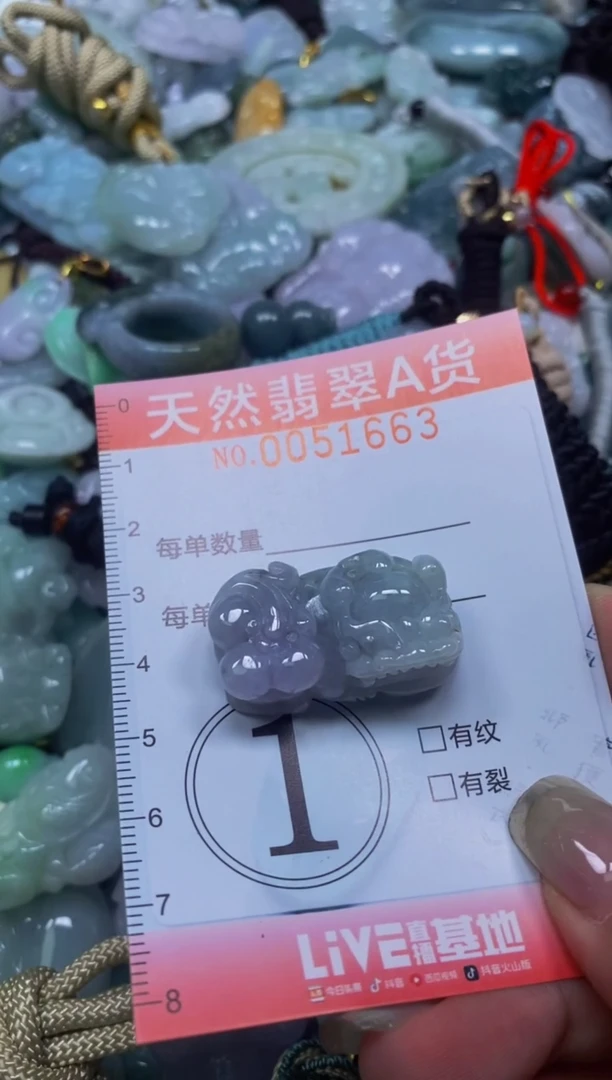 翡翠未镶嵌颈饰闪购0051663
