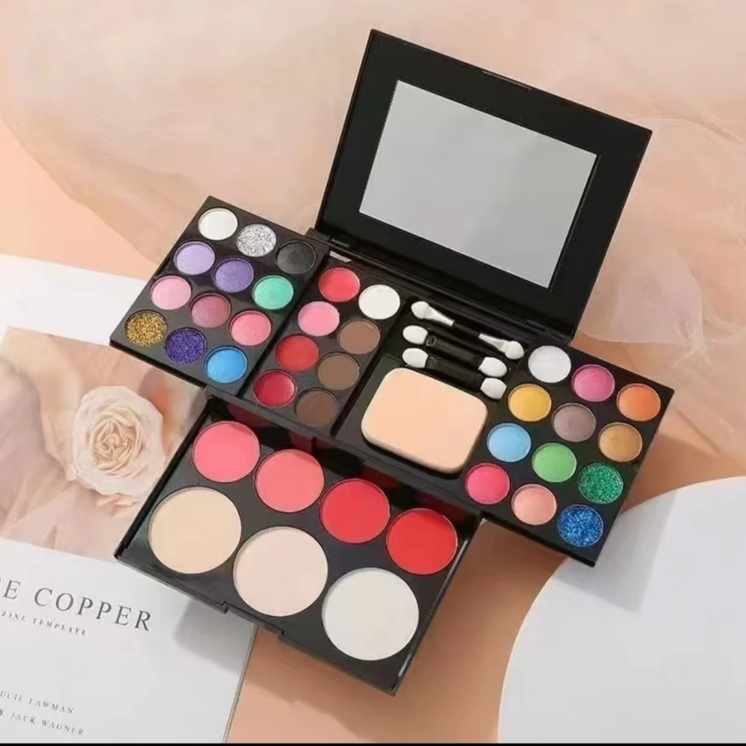 六一舞台妆阿莎瑞雅39色卡通彩妆粉套盒