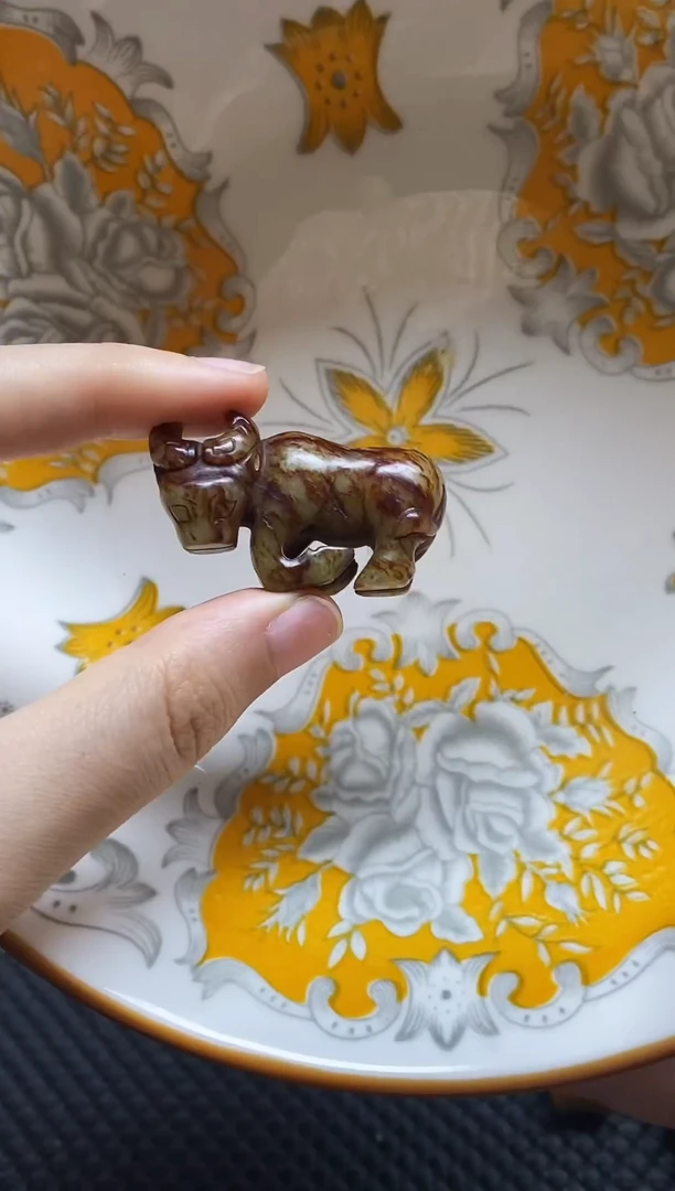瓷片瓷片 瓷器 摆件 1个