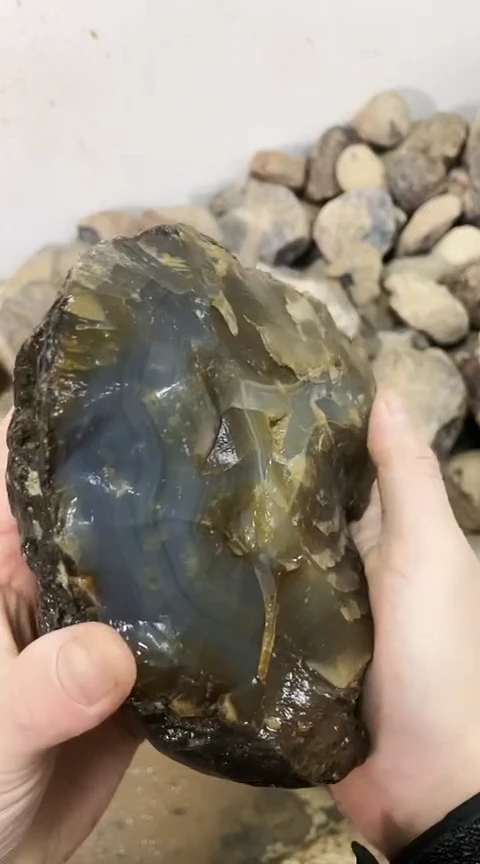 定制玛瑙东**伙原石501769