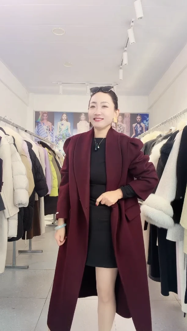 羊毛大衣编码204