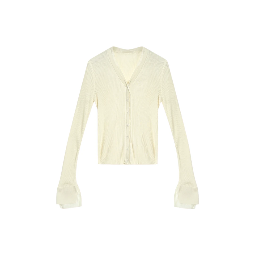 毛针织衫女针织长袖新款设计师针织衫89512KM057