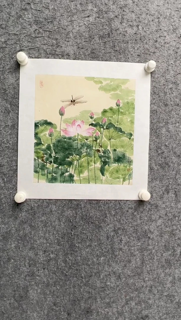 国画邹训精-1平尺-国画作品